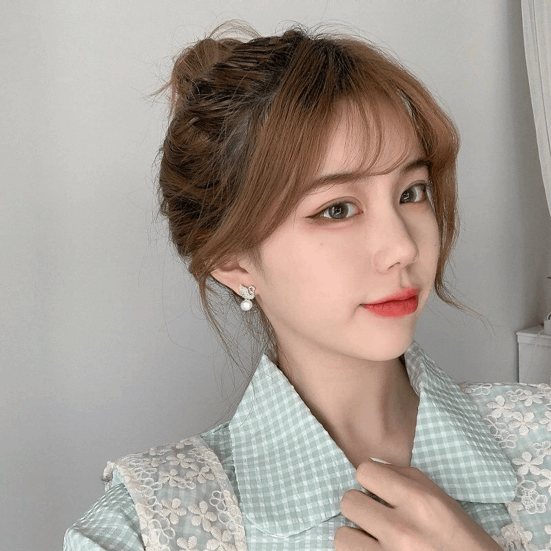 Crystal Swan Zircon Pearl Earrings Luxurious and Latest trendy Korean Earrings for Office